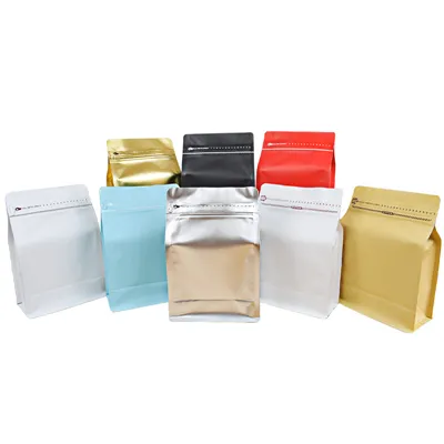 שקיות עמידה עם שסתום הסרת גז