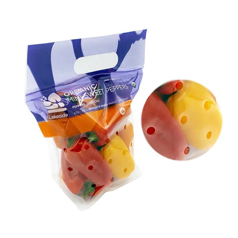 שקית פירות וירקות עם חורים